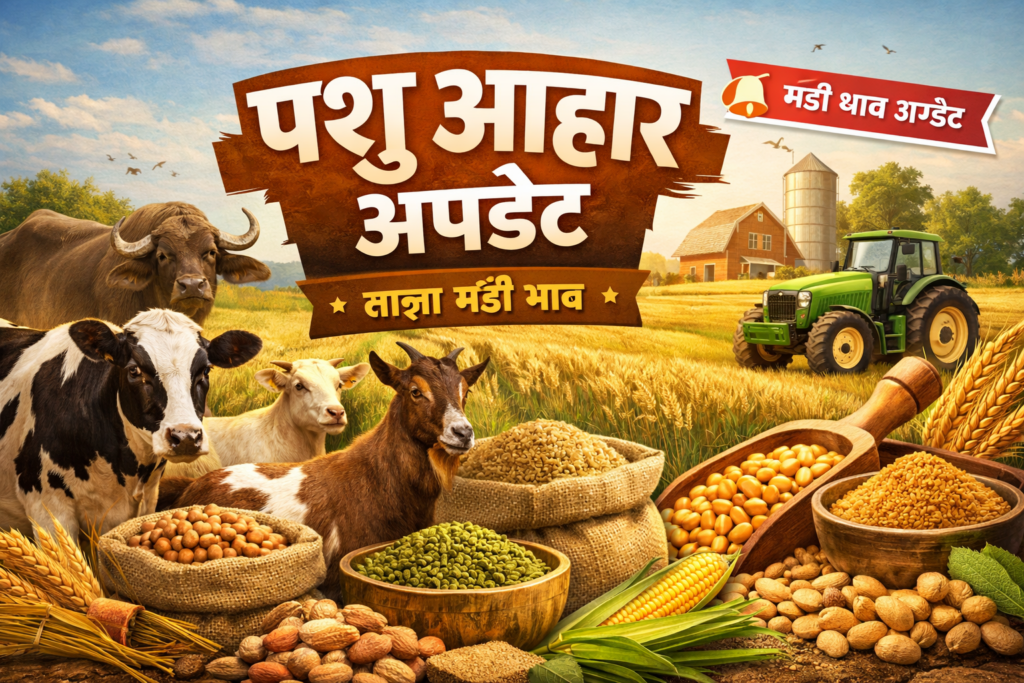 🐄 पशु आहार के ताज़ा भाव (मार्केट अपडेट)